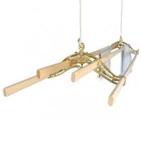 Classic Kitchen Maid Clothes Airer, Brass, 0.9M