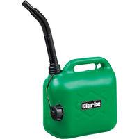 Clarke Clarke GP5L 5 Litre Green Plastic Fuel Can