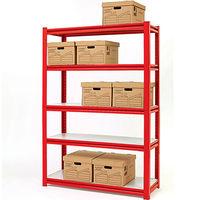 Clarke Clarke CS5265RP 1.2m Wide Span Boltless Shelving (Red)