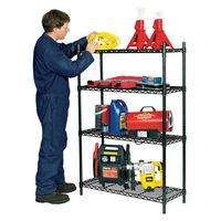 Clarke Clarke CS4000B - 4 Shelf Boltless Wire Shelving