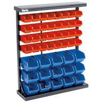 clarke clarke csr47 single sided 47 bin storage rack