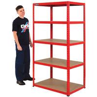 Clarke Clarke CSR5175/60RP Heavy Duty Boltless Shelving (Red)