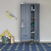 Clause Storage Cabinet In Steel Grey With 2 Doors