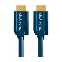 Clicktronic 70301 Casual High Speed HDMI Cable with Ethernet (1m)