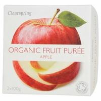 Clearspring Organic Apple Puree (2x100g) - Pack of 6