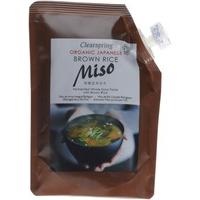 Clearspring Organic Brown Rice Miso Pouch 300 g (Pack of 2)