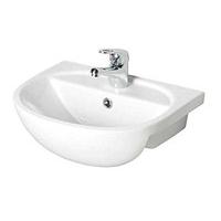 Cloakroom Collection Semi Recessed Basin 515mm