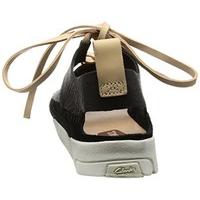 Clarks Womens Originals Trigenic Honey Leather Sandals In Black Standard Fit Size 5.5