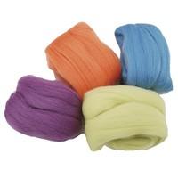 Clover 100 Percent Natural Wool Roving Assortment B