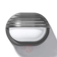 Classic outdoor wall lamp EKO 19 GRILL, silver