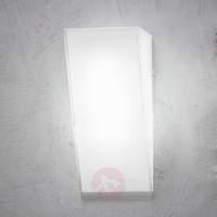 Clear structured Glued wall light