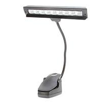 Clip-On Flexible 9 LED Music Light Book Reading Stand Lamp