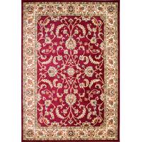 classic red traditional rugs farhan 80x150