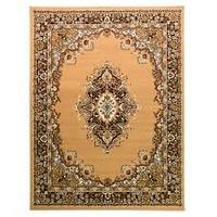 classic beige traditional rug element 220x320