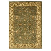 Classic Moss Green Quality Rugs - 7709 Moss Westbury - 110 cm x 160 cm (3\'7\