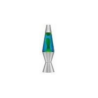 Classic Lava Lamp - Green and Blue.