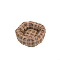 Classic Check Cushion Pet Bed Size: 63 cm