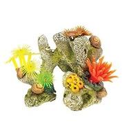 Classic Coral Life Coral Stone With Plants 110mm (Pack of 4)