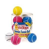 Classic Sponge Rubber Tennis Ball 60mm (Pack of 12)