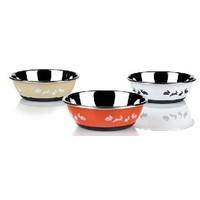 Classic Posh Paws Stainless Steel Bunny Dish Assorted 350ml (Pack of 6)
