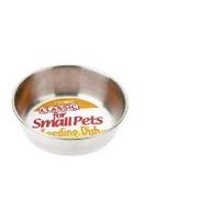 Classic Stainless Steel Small Pet Dish 200ml (80mm Dia) (Pack of 12)