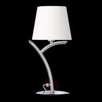 Classic table lamp Y with fabric lampshade