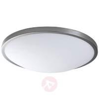 Classic ceiling lamp Santos in matt nickel