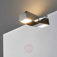 Clip-on mirror light Cosmin with LEDs, IP44