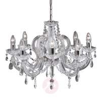 classic marie therese chandelier chrome