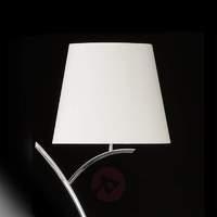 Classic floor lamp Y with fabric lampshade