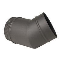 Clarke 45 Degree Elbow Flue Pipe 6\