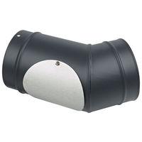 Clarke 45 Degree Elbow with Door Flue Pipe 6\