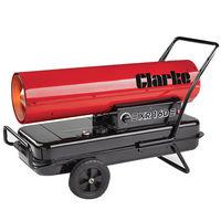clarke clarke xr160 469kw paraffindiesel space heater