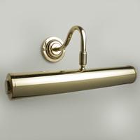 Classic Polished Brass 35cm Traditional Picture Light