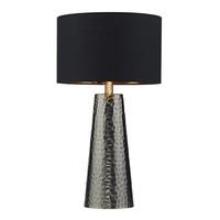 CLY4221/X Clyde Table Lamp With Black Cotton Shade