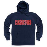 Classic Ford Red Logo Hoodie