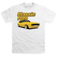 Classic Ford Capri T Shirt