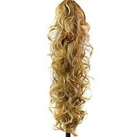 Claw Clip Synthetic Ponytail 30 Inch Long Curly Hair Extension