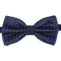 classic royal blue square bow tie