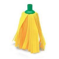 Cloth Mop Head Refill (Green) with Thick Absorbent Strands