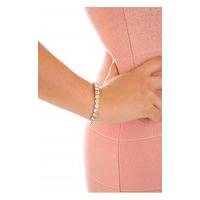Clarissa Diamante Bracelet In Si...