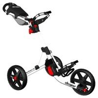 clicgear 35 golf trolley white with 2 free accessories