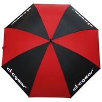 clicgear double canopy golf umbrella blackred