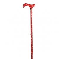 Classic Canes Fashion Derby Cane Red