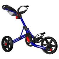 Clicgear 3.5+ Golf Trolley Blue with 2 Free Accessories