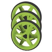 clicgear 35 golf cart replacement 3 wheel kit lime