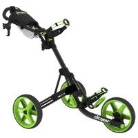 Clicgear 3.5+ Golf Trolley Charcoal/Lime with 2 Free Accessories