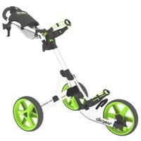 Clicgear 3.5+ Golf Trolley Arctic White/Lime with 2 Free Accessories