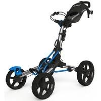 clicgear model 80 golf trolley silverblue