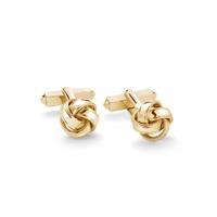 Classic Knot 18 Carat Yellow Gold Cufflinks